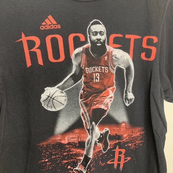 SOLD Mens S Black Houston Rockets James Harden - Picture 2 of 5